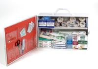 3JME7 First Aid Kit, People Srvd 100, Mtl Case