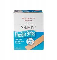 3JMG5 Adhesive Bandages, 7/8 x 1 1/2 In, PK 100
