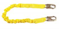 3JMW4 Lanyard, 1 Leg, Polyester, Yellow