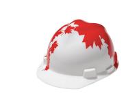 3JNU8 Hard Hat, FrtBrim, Slttd, 4Rtcht, MapleLeafs