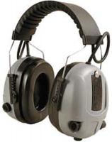 3JUA5 Headband Ear Muffs, Gray/Black, NRR 25 dB