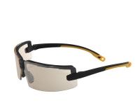 3JUC6 Safety Glasses, Smoke, Scratch-Resistant