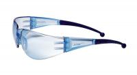 3JUD2 Safety Glasses, Blue, Uncoated