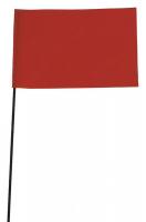 3JUR7 Marking Flag, Orange, Blank, Vinyl, PK100