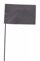 3JUY1 Marking Flag, Silver, Blank, Vinyl, PK100