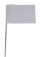 3JVN5 Marking Flag, White, Blank, Vinyl, PK100