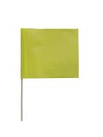3JVC3 Marking Flag, Lime Glo, Blank, PVC, PK100