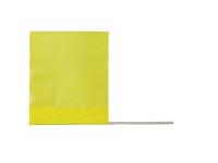 3JVC7 Marking Flag, Yellow Glo, Blank, PVC, PK100