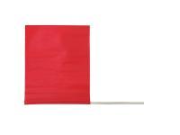 3JVD2 Marking Flag, Red, Blank, PVC, PK100