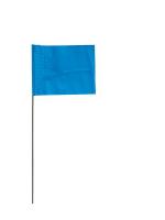 3JVE7 Marking Flag, Fluor Blue, Vinyl, PK100