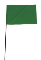 3JUP9 Marking Flag, Fluor Green, Vinyl, PK100