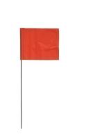3JVG1 Marking Flag, Orange, Blank, Vinyl, PK100