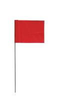 3JVG3 Marking Flag, Red, Blank, Vinyl, PK100