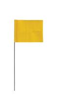 3JVG6 Marking Flag, Yellow, Blank, Vinyl, PK100