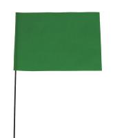 3JVN8 Marking Flag, Fluor Green, Vinyl, PK100
