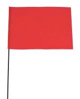 3LVE5 Marking Flag, Fluor Orange, Vinyl, PK100