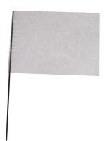 3LVF3 Marking Flag, Clear, Blank, Vinyl, PK100