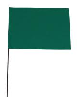 3JVT9 Marking Flag, Green, Blank, Vinyl, PK100
