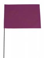 3JVJ2 Marking Flag, Purple, Blank, Vinyl, PK100
