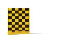 3JVJ9 Marking Flag, Black/Yellow, Vinyl, PK100