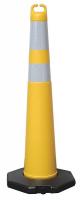 3JVU8 Traffic Cone, 42 In. H, Polyethylene