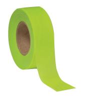 3JVY9 Texas Flagging Tape, Lime Glo, 150 ft