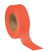 3JVZ1 Texas Flagging Tape, Orange Glo, 150 ft