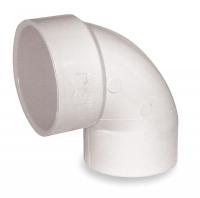 3JWE6 Street Elbow, Vent, 3 In, Spigot x Hub