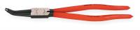 3JXL5 Ret Ring Plier, Int, 0.125 Tip, 45 Deg