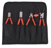 3JXP4 Retaining Ring Plier Set, Int/Ext, 4 PC