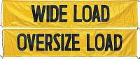 3JXY3 Wide Load/Oversize Banner, 18 x 96&quot;