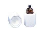 3KEJ4 Shipper Bottle, 3 In. L, 3 In. W, PK 60