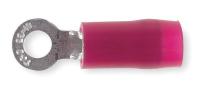 3KG10 Ring Terminal, Red, Overlapped, 22-16, PK100