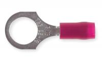 3KG11 Ring Terminal, Red, Overlapped, 22-16, PK100