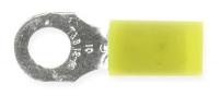 3KG51 Ring Terminal, Yellow, 12 to 10 AWG, PK50