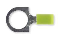 3KG55 Ring Terminal, Yellow, 12 to 10 AWG, PK50