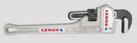 3KGY6 Straight Pipe Wrench, Aluminum, 14 in. L