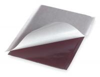 3KH73 Mastic Tape, 7 In x 5 In, 6 mil, Black, PK10