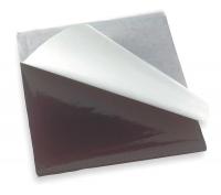 3KH74 Mastic Tape, 7-1/2x8-1/2In, 6mil, Black, PK5