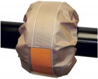 3KHP9 Flange Spray Shield, L 37-9/16 In., PTFE
