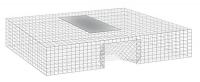 3KJH9 Pigeon Cage Trap, 36 1/4 In