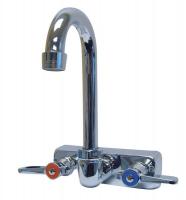3KJU8 Faucet Splash Mounted Gooseneck 2.0 Gpm