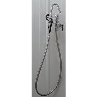 3KJY6 Pre-Rinse Unit, Two Handle, 9 1/2 In.