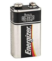 3KKH8 Battery, 9V, Alkaline, PK 2