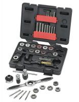 3KLR4 Tap/Die Set, Carbon, 40 PC, M3 To M12
