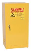 3KN36 Flammable Safety Cabinet, 16 Gal., Yellow