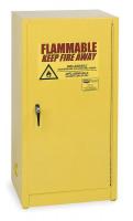 3KN37 Flammable Safety Cabinet, 16 Gal., Yellow