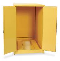 3KN39 Flammable Cabinet, Horizontal, 55 Gal., YLW
