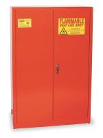 3KN53 Paints and Inks Cabinet, 60 Gal., Red