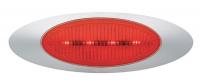 3KND8 Clearance and Marker Lamp, Red, Oval